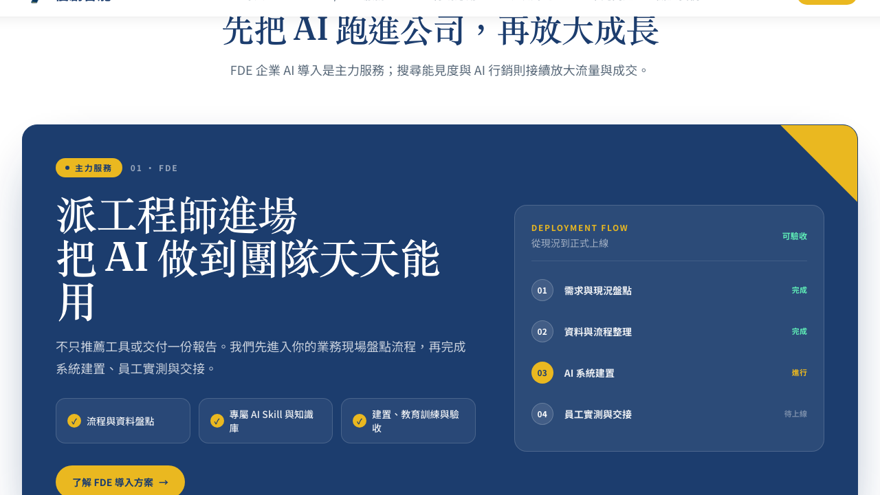 Yotron FDE 需求盤點、建置、實測與交接流程
